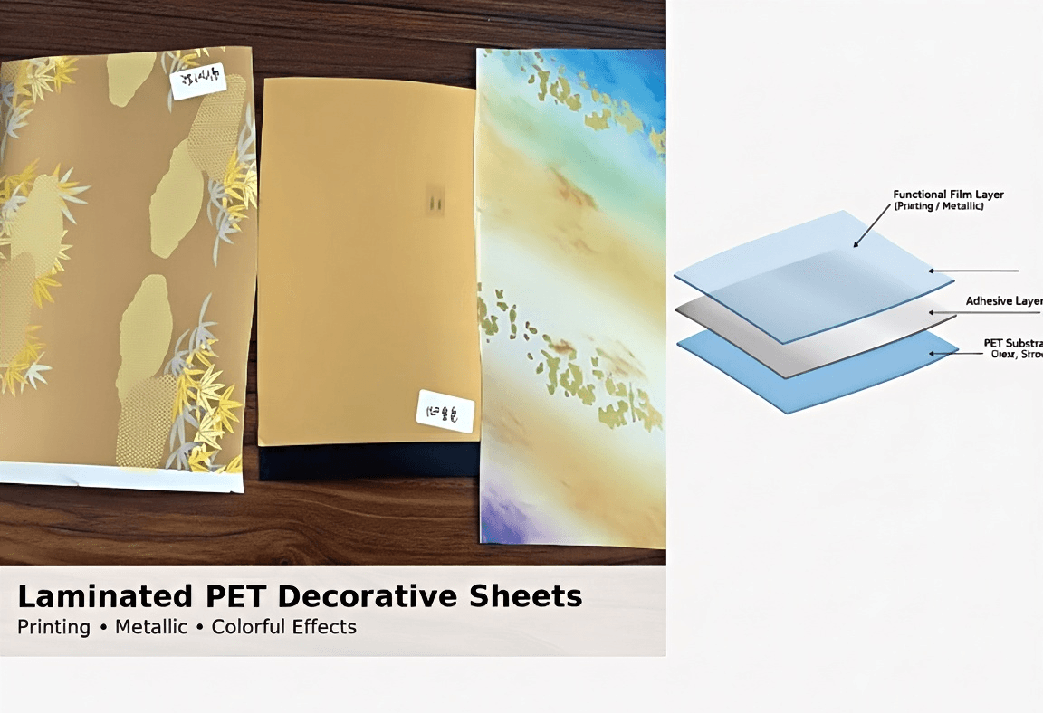 적층 PET 시트 롤: 식품 및 기술 포장을 위한 다층 솔루션