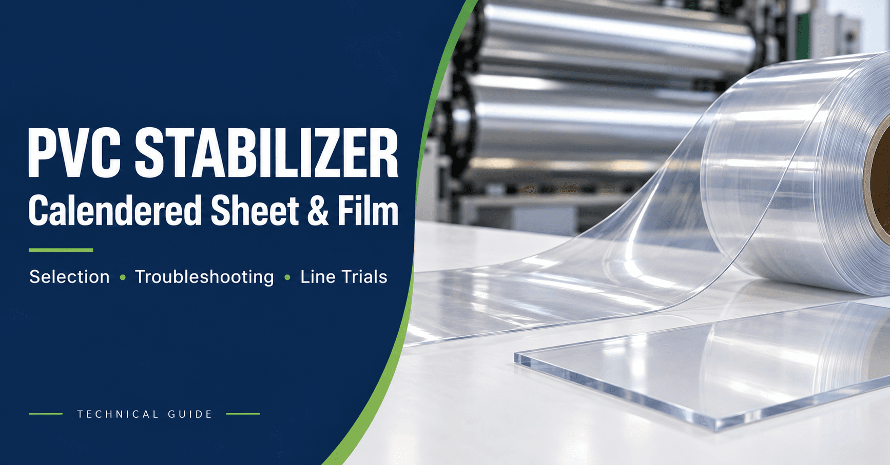 How to Choose a PVC Stabilizer for Calendered Sheet and Film